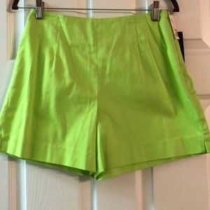 Lime Green Shorts NWT